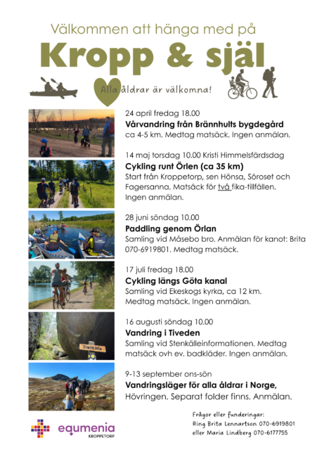 Kropp & Själ i sommar