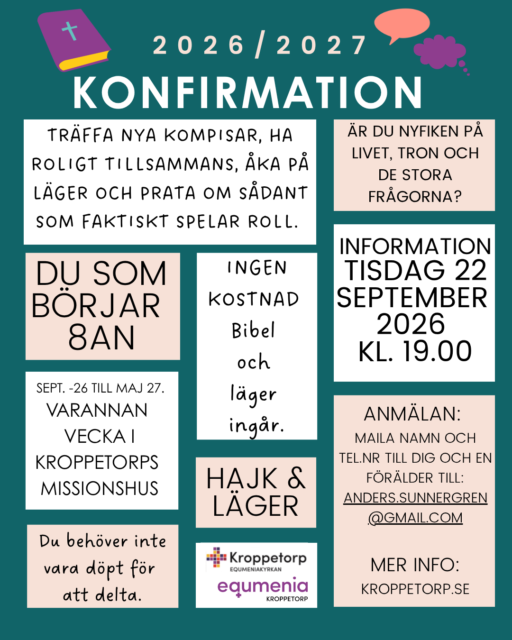 Konfirmation 2026/2027